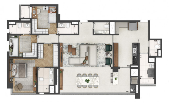 Imagem Apartamento com 4 Quartos à Venda, 145 m² em Vila Mariana - São Paulo