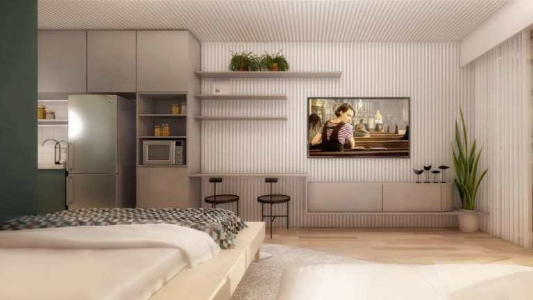 Imagem Apartamento com 1 Quarto à Venda, 29 m² em Muro Alto - Ipojuca