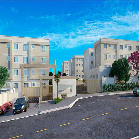 Imagem Apartamento com 2 Quartos à Venda, 42 m² em Cabral - Contagem