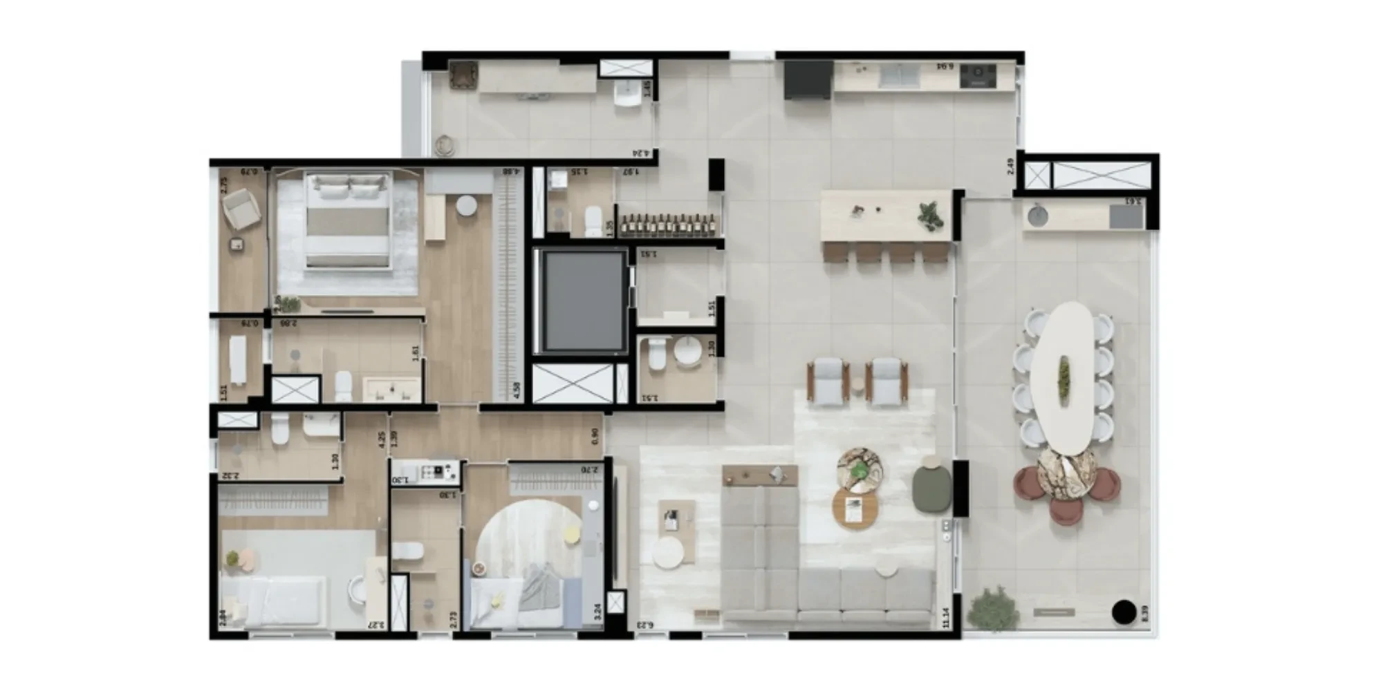Imagem Apartamento com 4 Quartos à Venda, 192 m² em Alto da Lapa - São Paulo