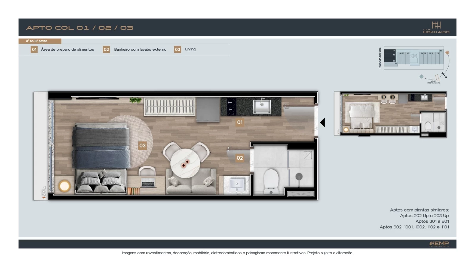 Imagem Apartamento com 1 Quarto à Venda, 40 m² em Praia de Itaparica - Vila Velha