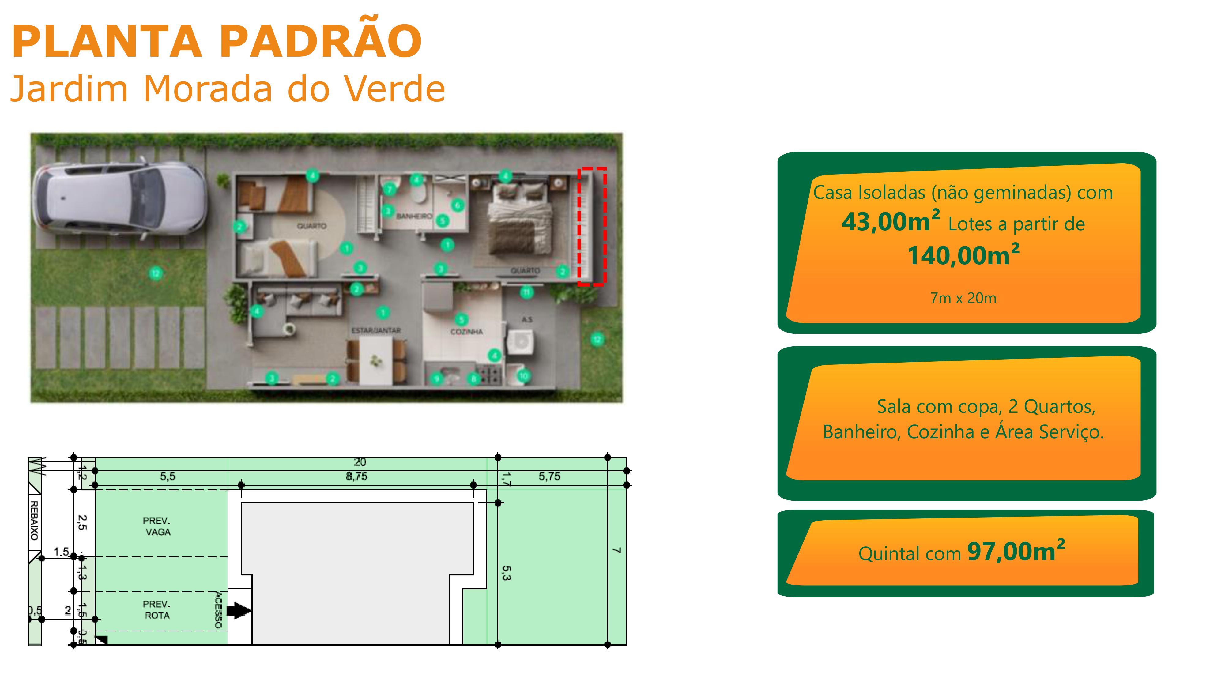 Imagem Casa com 2 Quartos à Venda, 43 m² em Jardim Florestan Fernandes - Ribeirão Preto