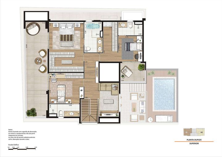 Imagem Cobertura com 3 Quartos à Venda, 302 m² em Vila Clementino - São Paulo