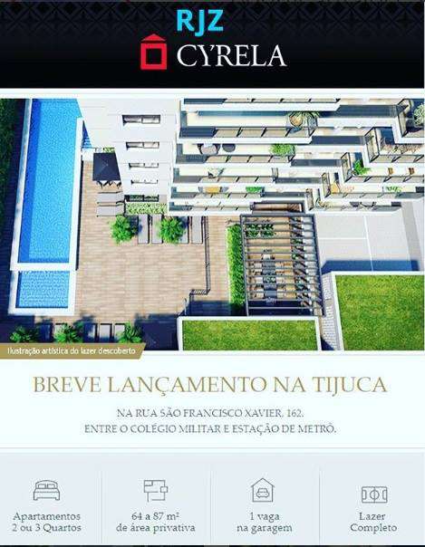 Imagem Apartamento com 2 Quartos à Venda, 62 m² em Tijuca - Rio De Janeiro