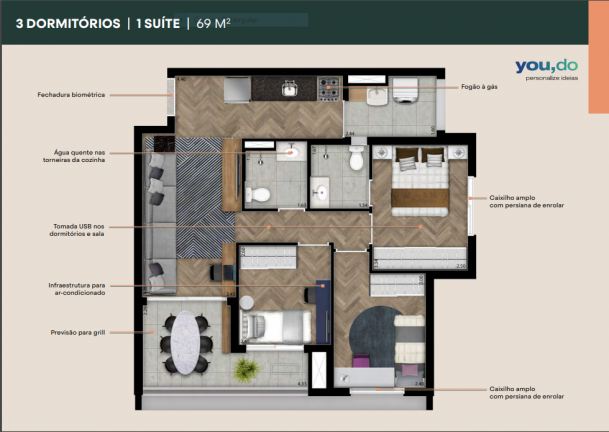 Imagem Apartamento com 3 Quartos à Venda, 69 m² em Saúde - São Paulo