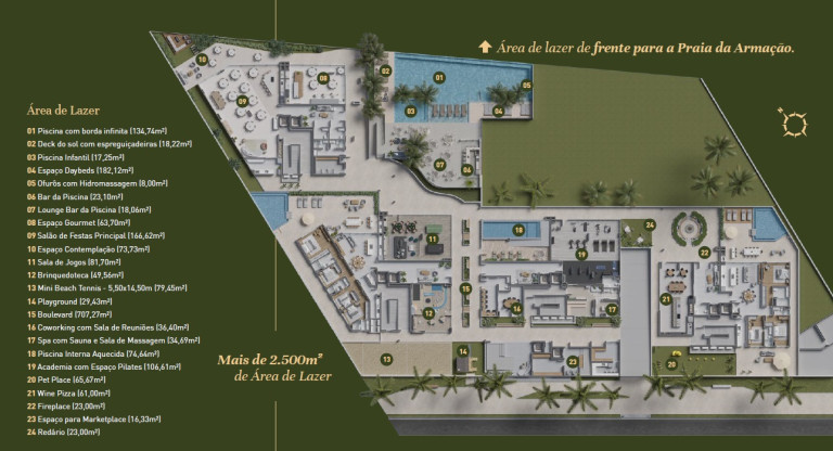Imagem Apartamento com 4 Quartos à Venda, 175 m² em Praia da Armação do Itapocoroy - Penha