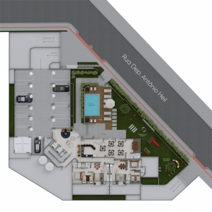Imagem Apartamento com 2 Quartos à Venda, 59 m² em São Cristóvão - Criciúma