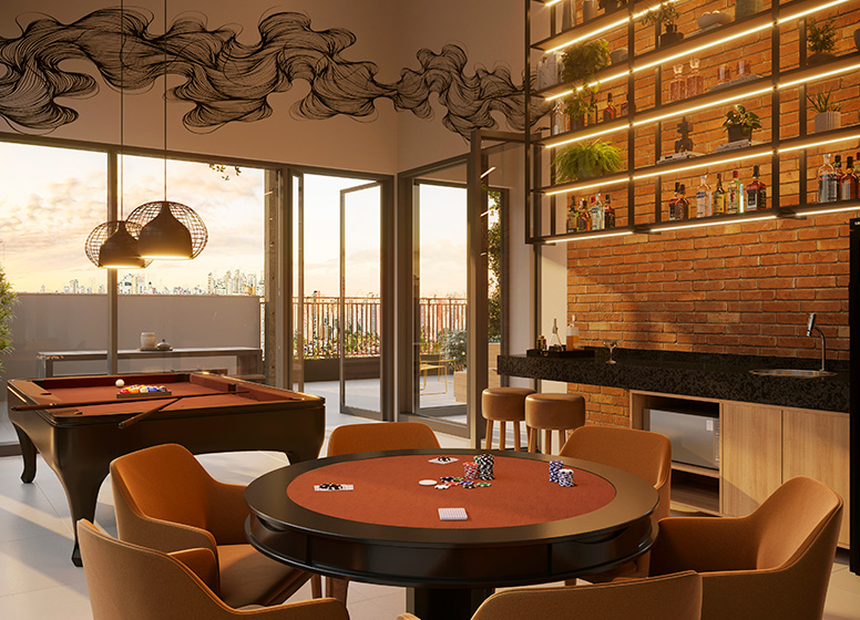 Imagem Apartamento com 1 Quarto à Venda, 27 m²em Brooklin Paulista - São Paulo