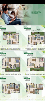 Apartamento com 2 Quartos à Venda, 50 m² em Novo Aleixo - Manaus