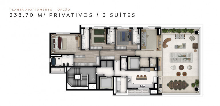Imagem Apartamento com 4 Quartos à Venda, 238 m² em Ibirapuera - São Paulo
