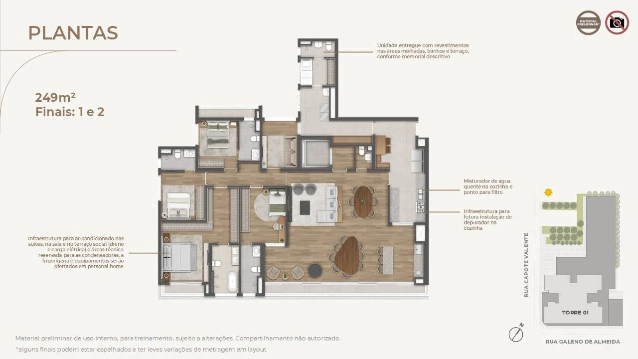 Imagem Apartamento com 4 Quartos à Venda, 247 m² em Pinheiros - São Paulo