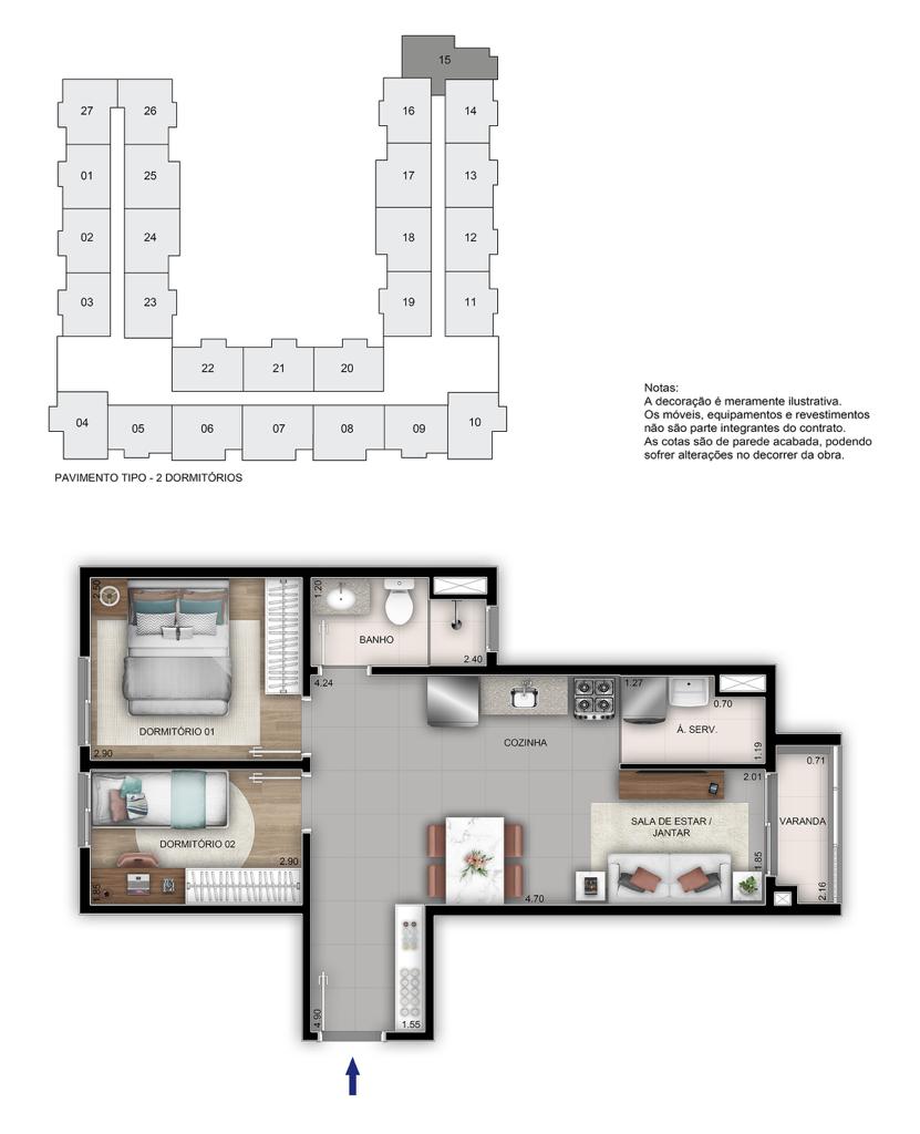Imagem Apartamento com 2 Quartos à Venda, 40 m² em São Cristóvão - Rio de Janeiro