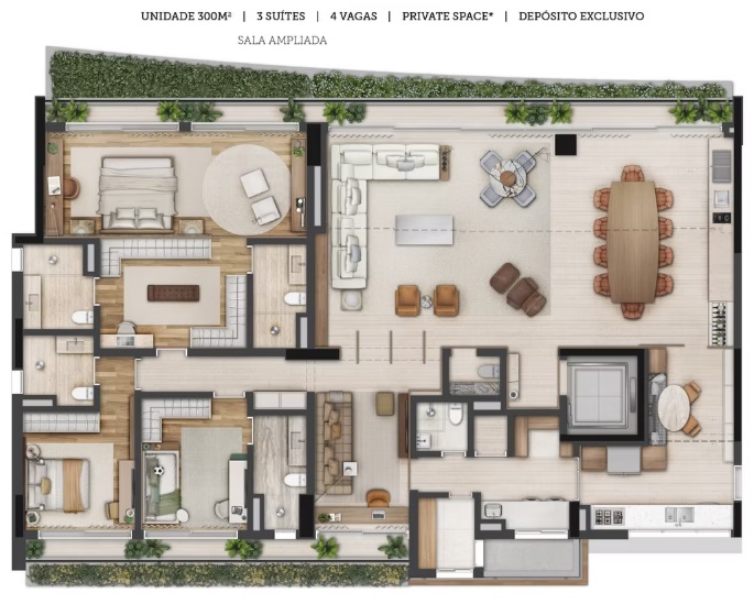 Imagem Apartamento com 4 Quartos à Venda, 300 m² em Jardim Paulista - São Paulo