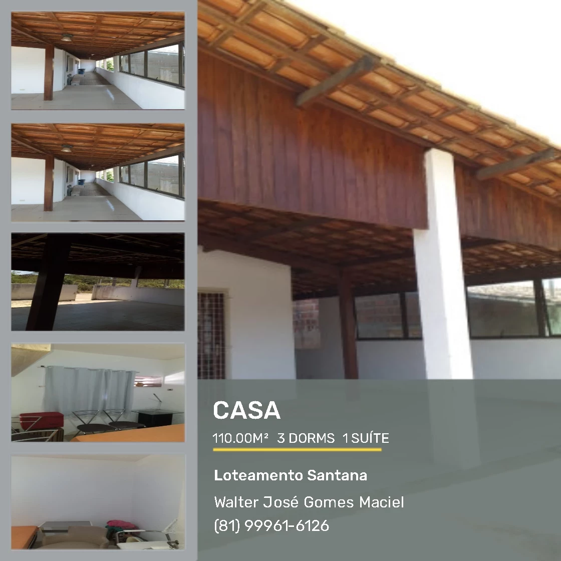 Imagem Casa com 3 Quartos à Venda, 25 m² em Alpes Suiços - Gravatá