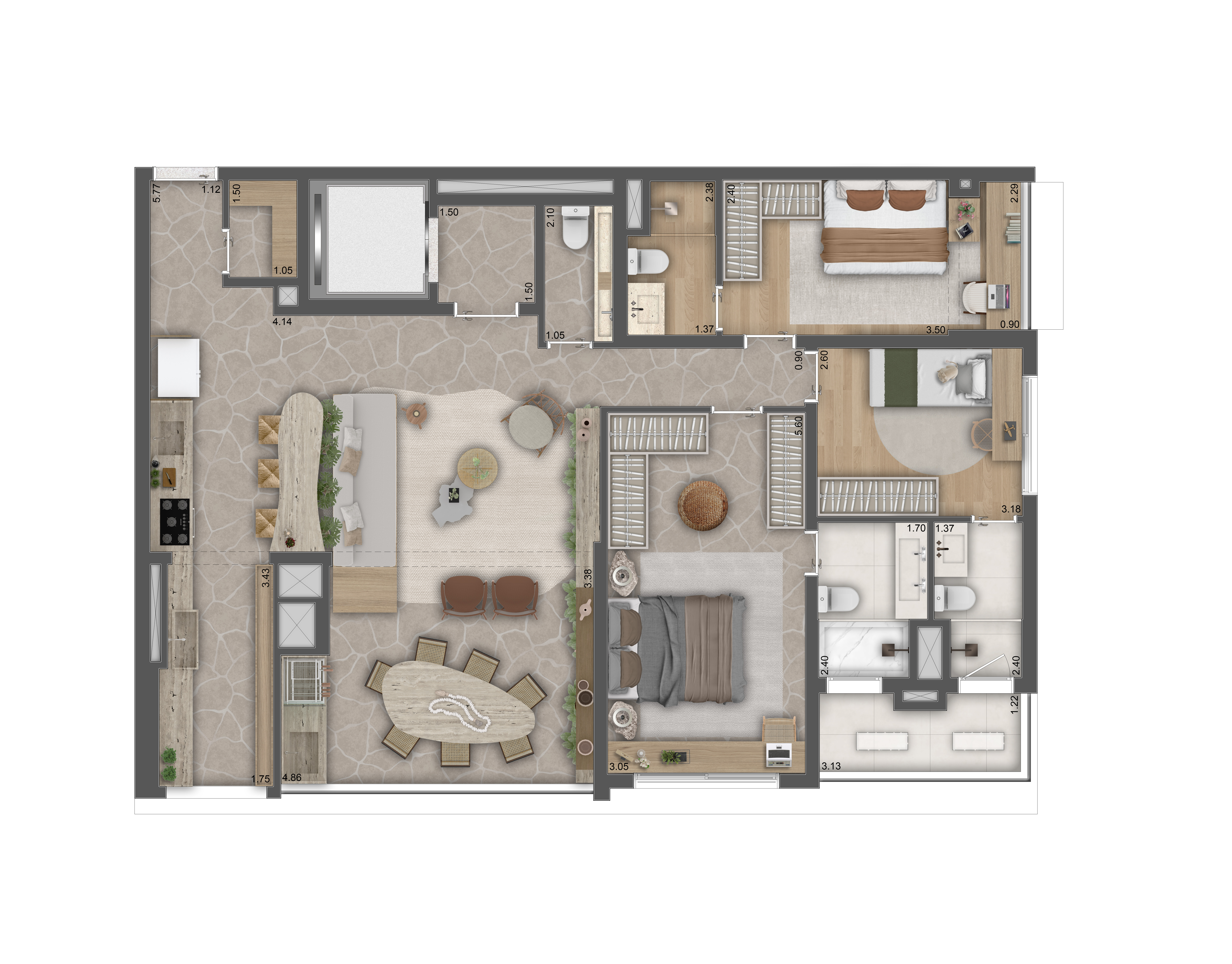 Imagem Apartamento com 4 Quartos à Venda, 164 m² em Pinheiros - São Paulo