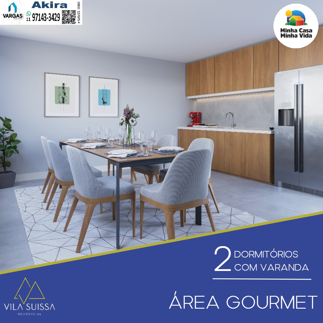 Imagem Apartamento com 2 Quartos à Venda, 44 m² em Vila Suissa - Mogi das Cruzes