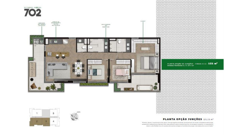Imagem Apartamento com 2 Quartos à Venda, 165 metro em Jardim América - São Paulo