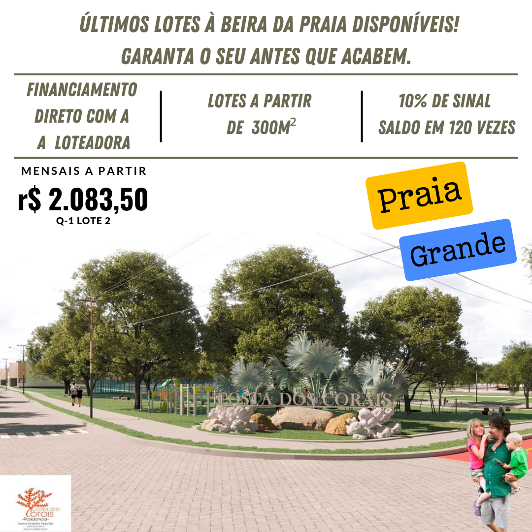 Imagem Terreno em Condomínio à Venda, 300 m²em Praia Grande - Fundão