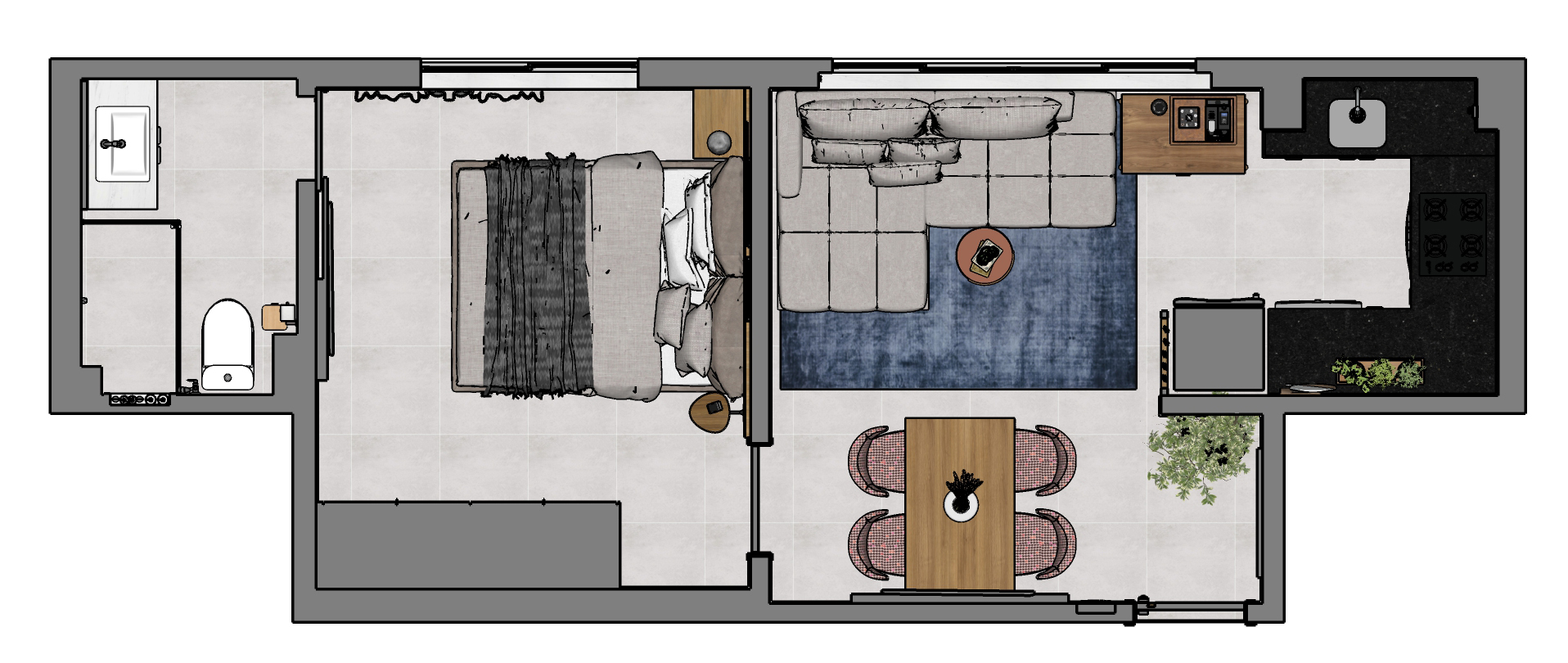 Imagem Apartamento com 2 Quartos à Venda, 35 m²em Copacabana - Rio de Janeiro