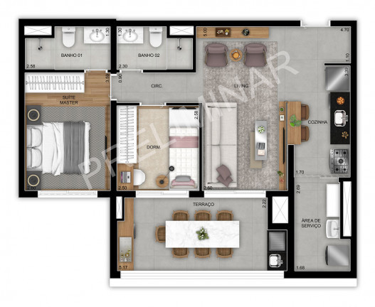 Imagem Apartamento com 3 Quartos à Venda, 114 m² em Jardim Prudência - São Paulo