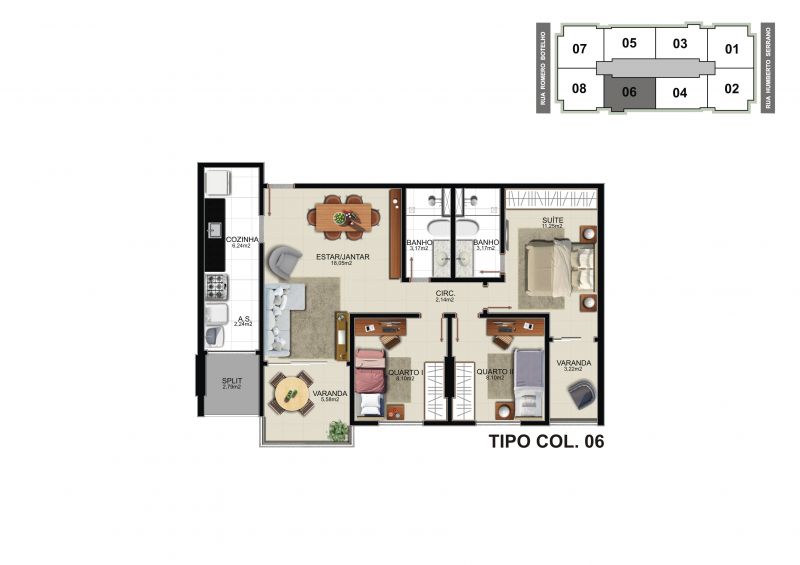 Imagem Apartamento com 3 Quartos à Venda, 92 m² em Praia da Costa - Vila Velha