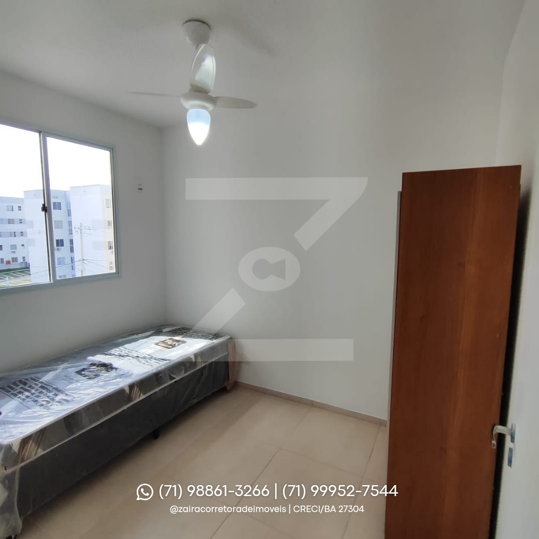 Imagem Apartamento com 1 Quarto para Alugar, 40 m² em Boa União (Abrantes) - Camaçari