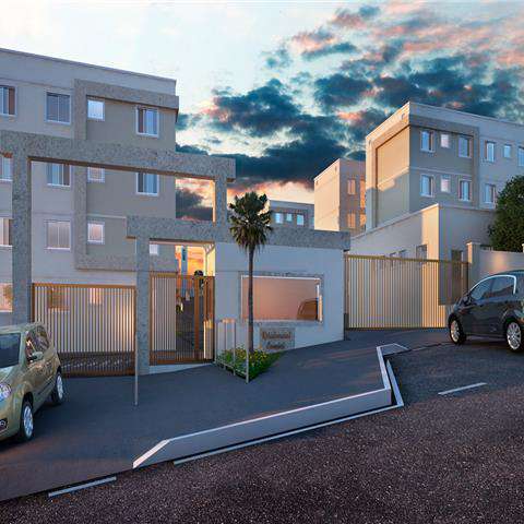 Imagem Apartamento com 2 Quartos à Venda, 42 m² em Cabral - Contagem