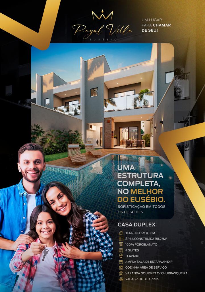 Imagem Casa com 4 Quartos à Venda, 151 m²em Centro - Eusébio