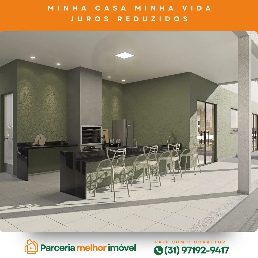Imagem Apartamento com 2 Quartos à Venda, 46 m² em Brasiléia - Betim