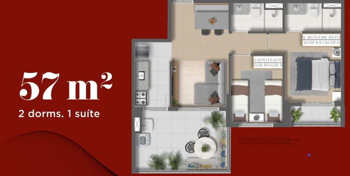 Foto do imóvel: Apartamento com 2 Quartos à Venda, 74 m² em Vila Mascote - São Paulo