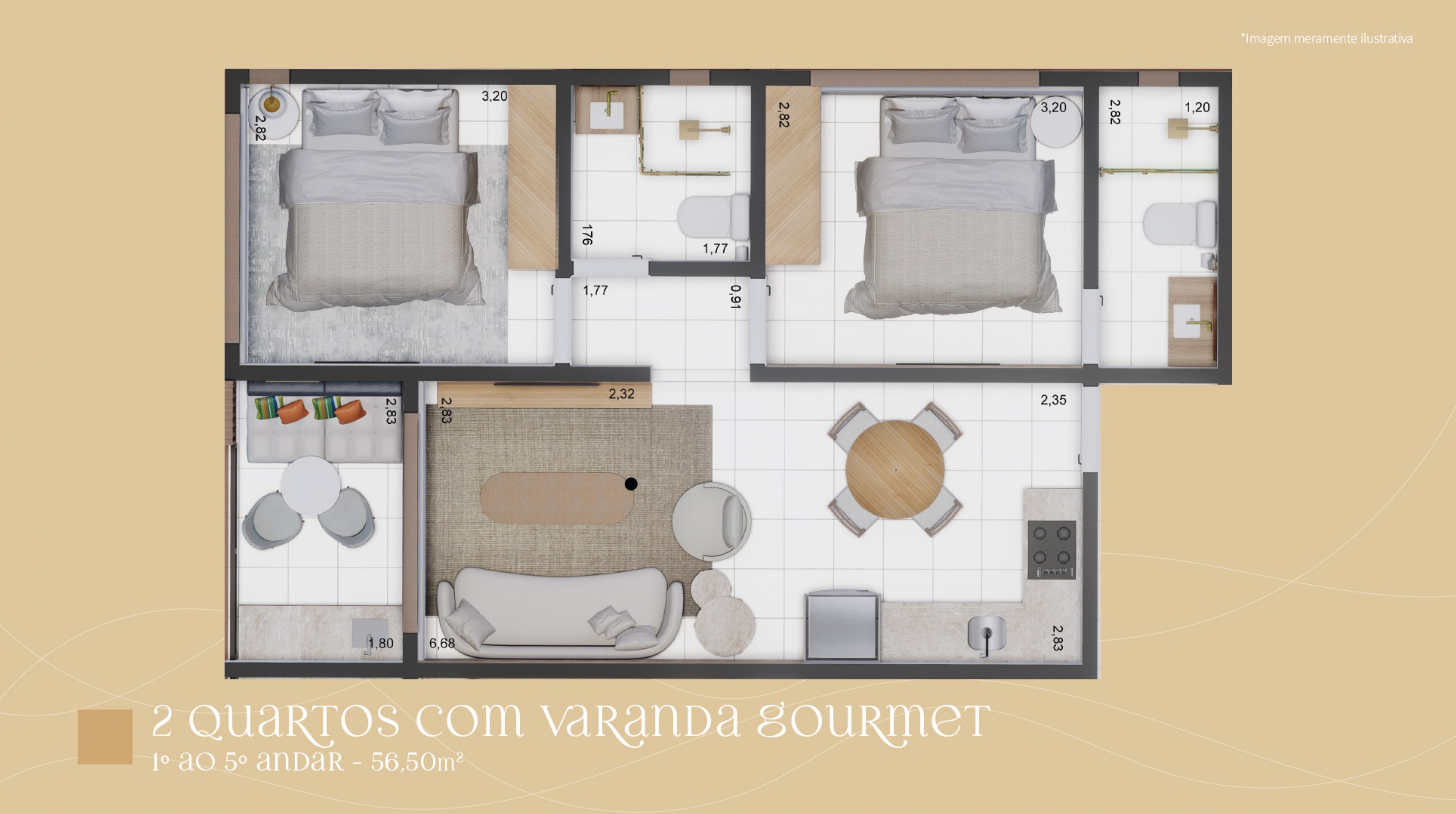 Foto do imóvel: Apartamento com 1 Quarto à Venda, 25 m² em Centro - Tamandaré
