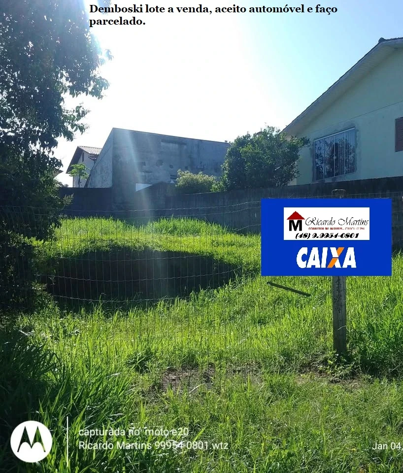 Terreno à Venda, 360 m² em Demboski - Criciúma