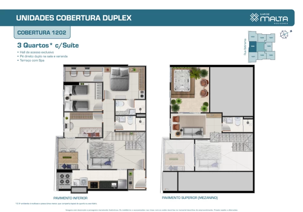 Imagem Apartamento com 2 Quartos à Venda, 58 m² em Praia de Itaparica - Vila Velha