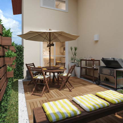 Imagem Casa de Condomínio com 2 Quartos à Venda, 48 m² em Tijuco Preto - Vargem Grande Paulista