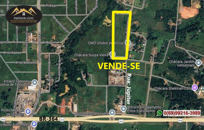 Imagem Chácara à Venda, 33 m²em Marcos Freire - Porto Velho