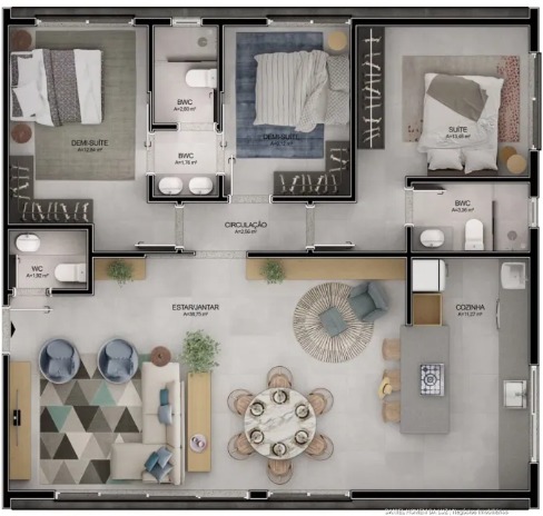 Imagem Apartamento com 3 Quartos à Venda, 114 m² em Centro - Florianópolis
