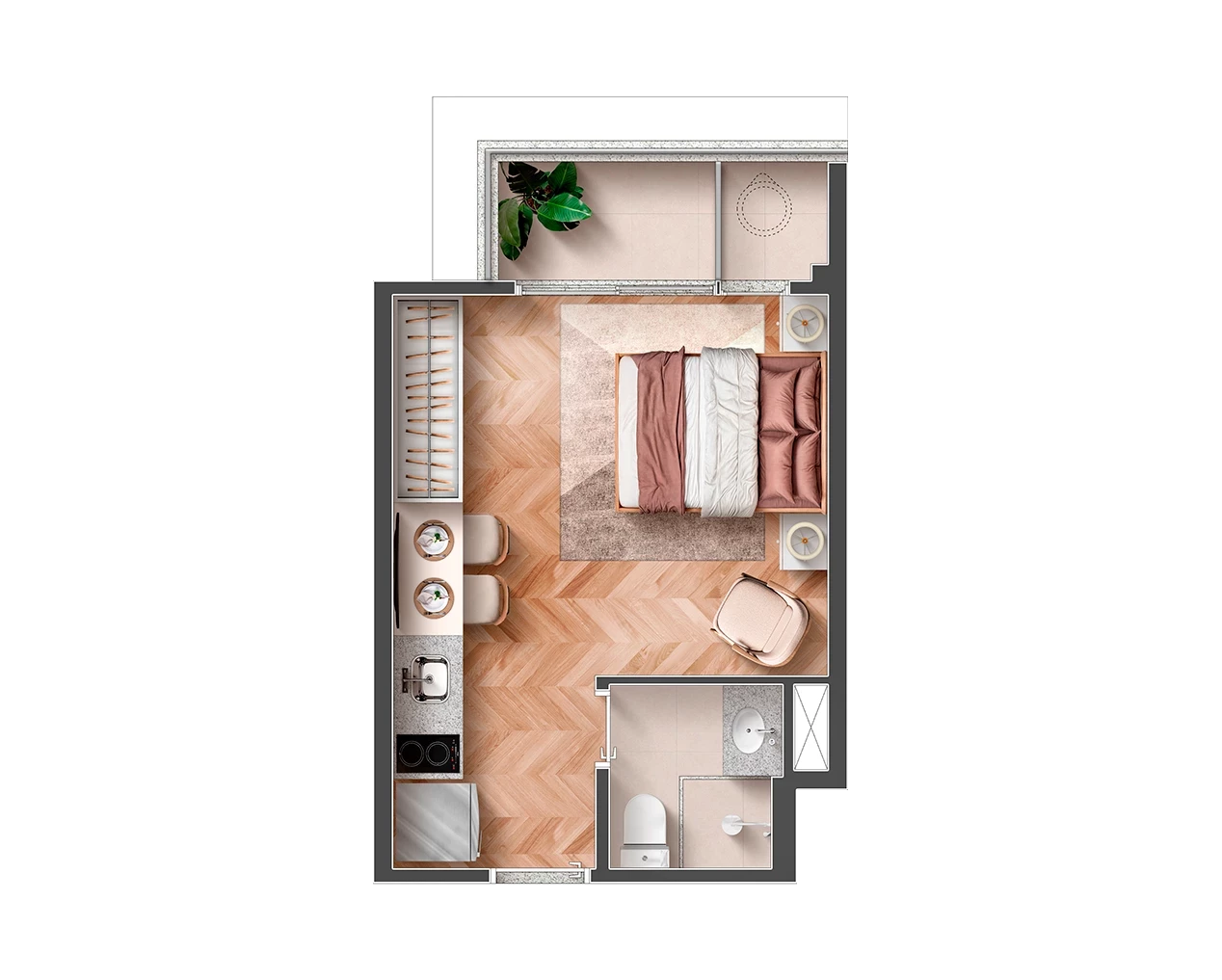 Imagem Studio à Venda, 26 m² em Vila Clementino - São Paulo