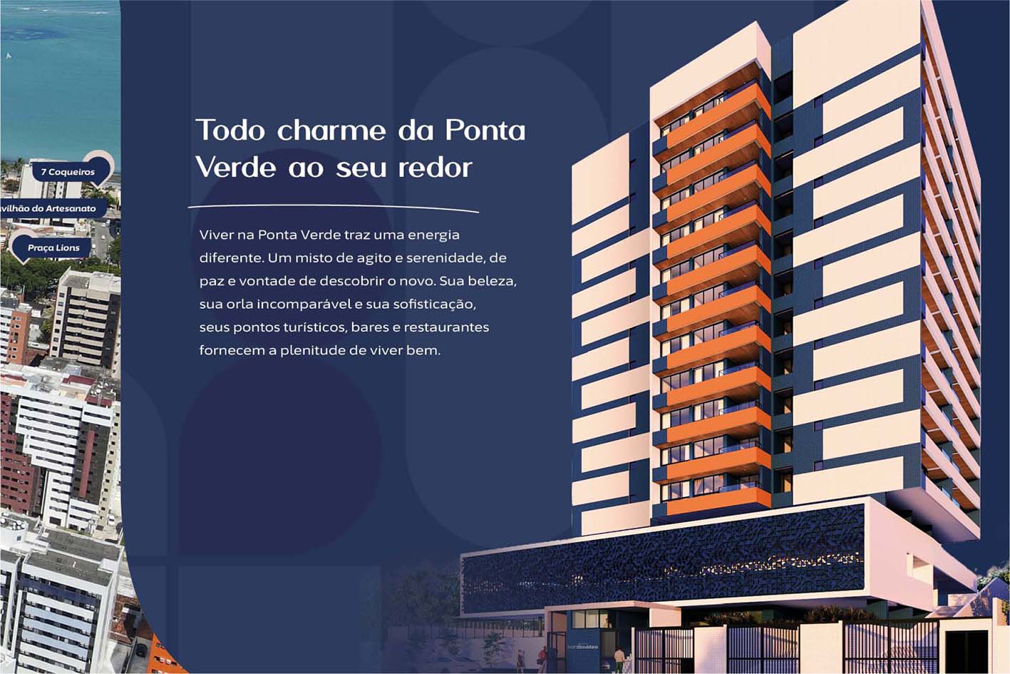 Apartamento com 2 Quartos à Venda, 65 m² em Ponta Verde - Maceió