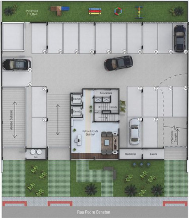 Imagem Apartamento com 2 Quartos à Venda,  em Centro - Criciúma