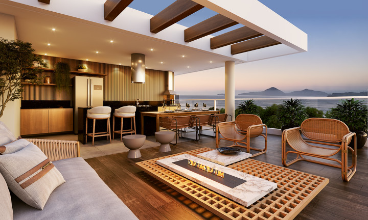 Imagem Studio com 1 Quarto à Venda, 37 m² em Itagua - UBATUBA