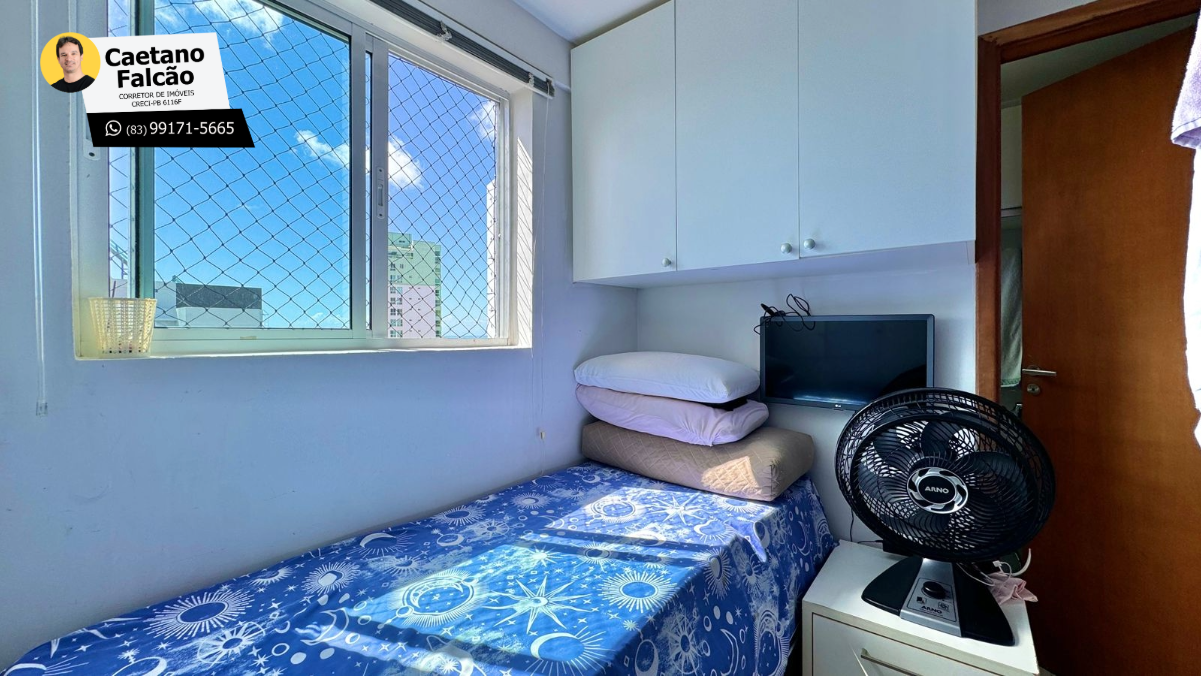 Foto do imóvel: Apartamento com 3 Quartos à Venda, 90 m² em Brisamar - João Pessoa