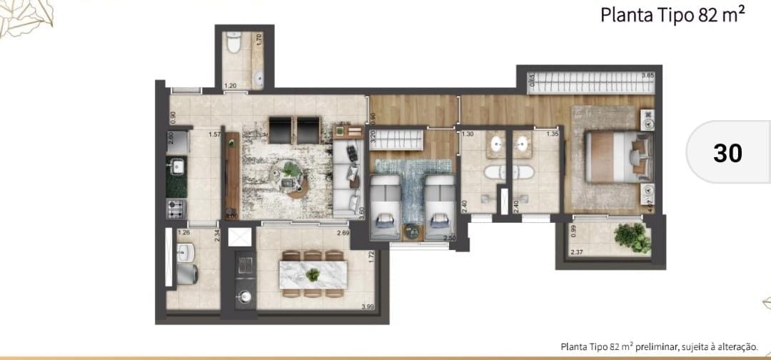 Imagem Apartamento com 2 Quartos à Venda, 82 m²em Brás - São Paulo