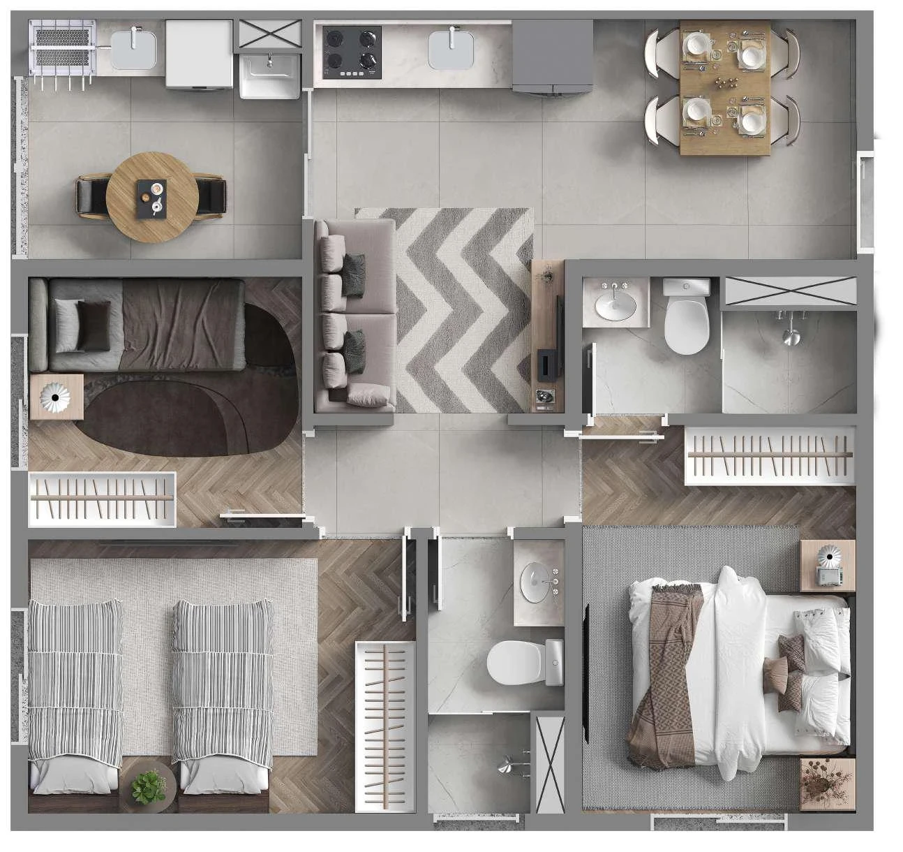 Foto do imóvel: Apartamento com 2 Quartos à Venda, 34 m² em Vila Sul Americana - Carapicuíba