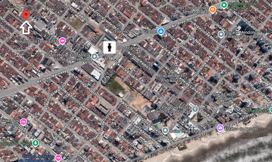 Imagem Kitnet com 1 Quarto à Venda, 24 m² em Ocian - Praia Grande
