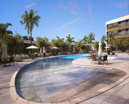 Imagem Apartamento com 2 Quartos à Venda,  em Muro Alto - Ipojuca