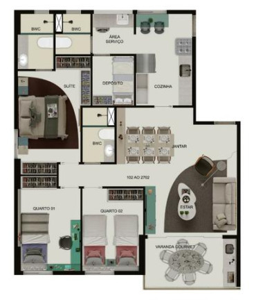 Imagem Apartamento com 3 Quartos à Venda,  em Boa Viagem - Recife