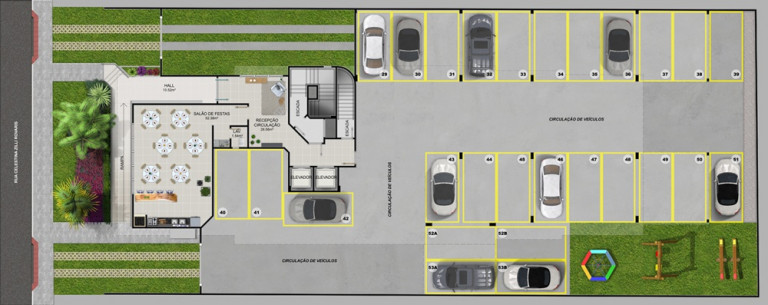 Imagem Apartamento com 3 Quartos à Venda,  em Centro - Criciúma