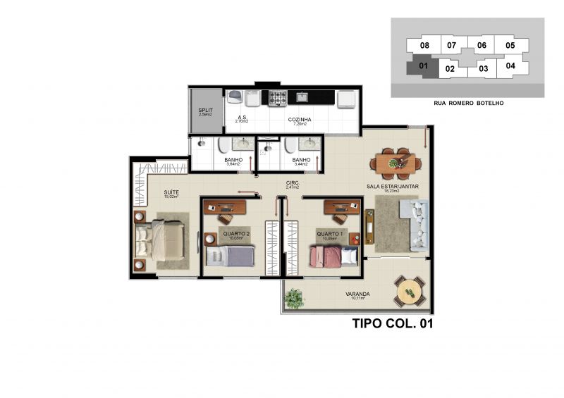 Imagem Apartamento com 3 Quartos à Venda, 97 m² em Praia da Costa - Vila Velha