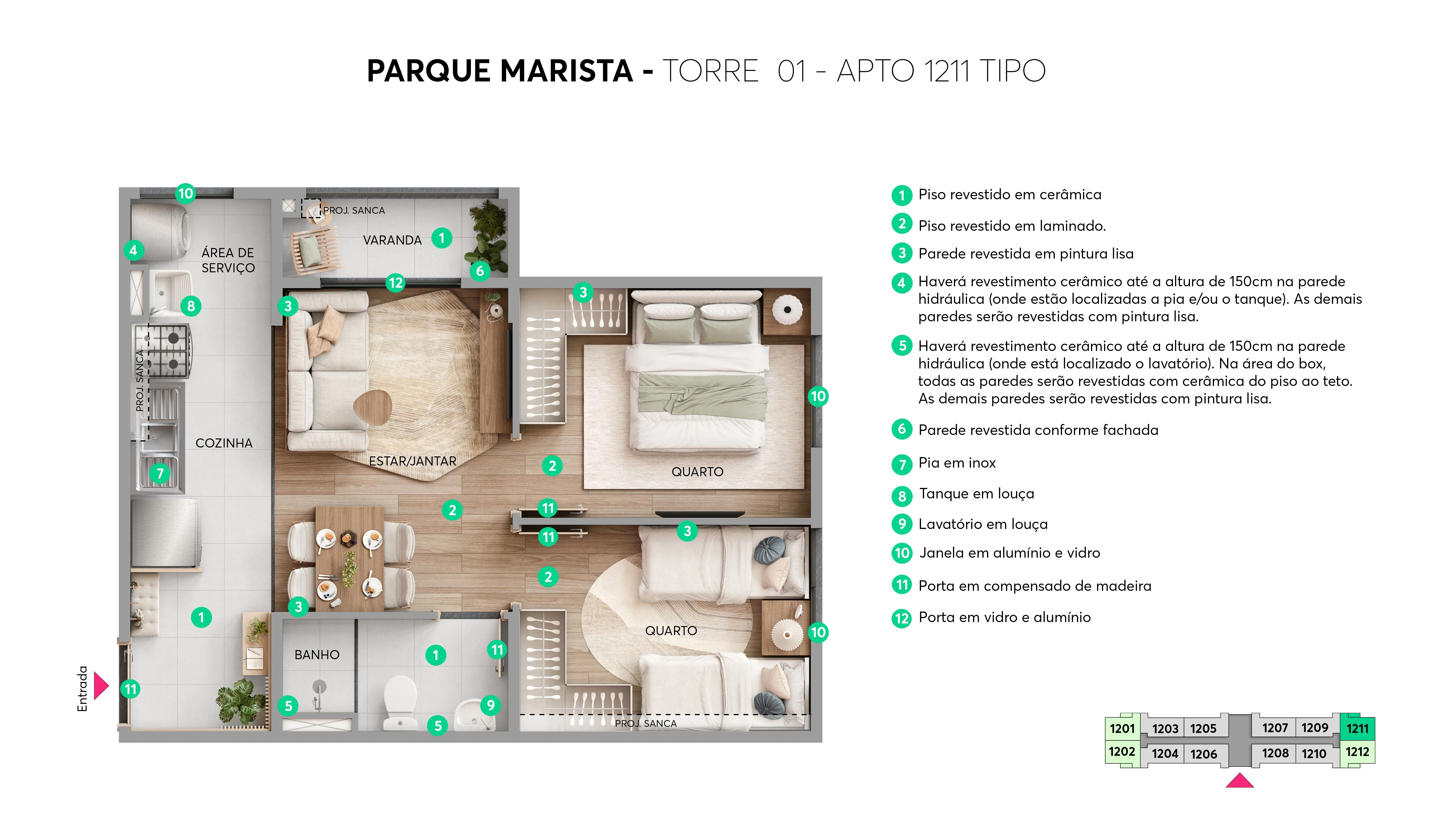 Imagem Apartamento com 2 Quartos à Venda, 40 m² em Centro - Fortaleza