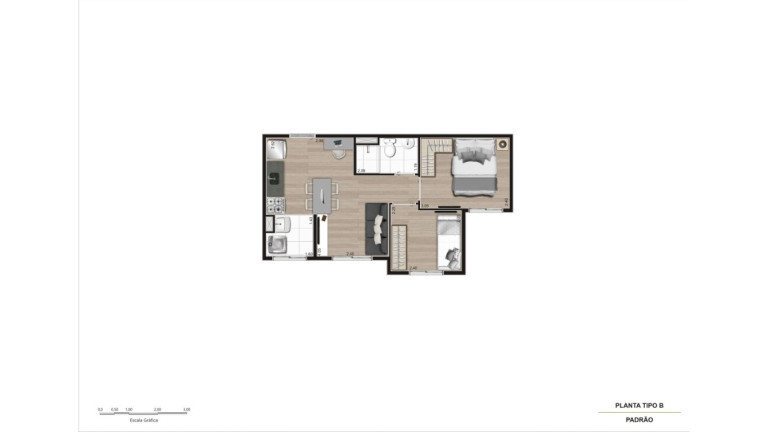 Imagem Apartamento com 2 Quartos à Venda, 35 m²em Vila Nina - São Paulo